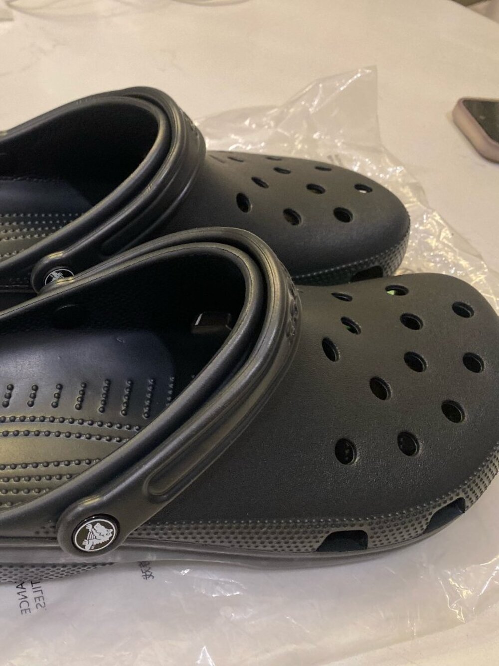 Authentic Crocs Classic Clogs Men’s Size 12 – Black
